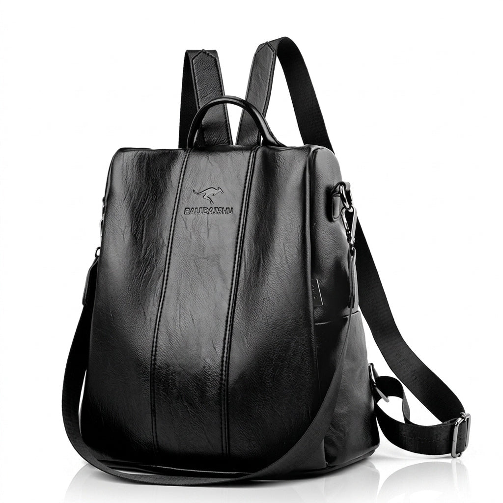 Sac à dos femme cuir luxe anti-vol – Sac à dos