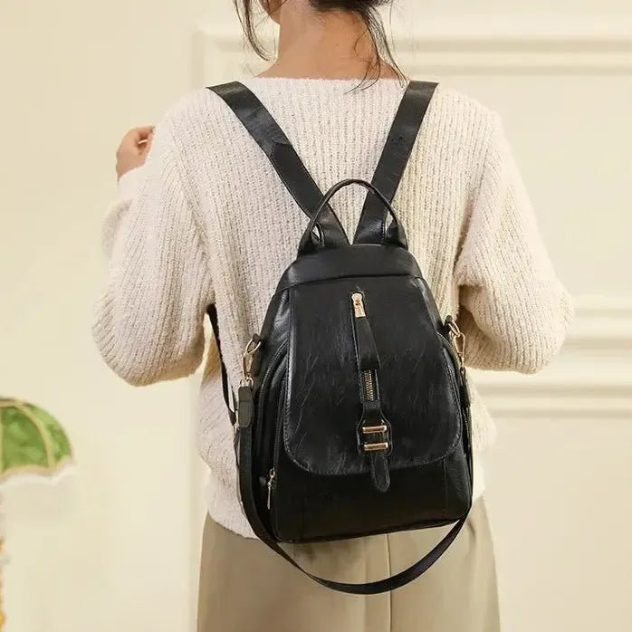 Sac à dos femme élégant cuir PU – Sac à dos