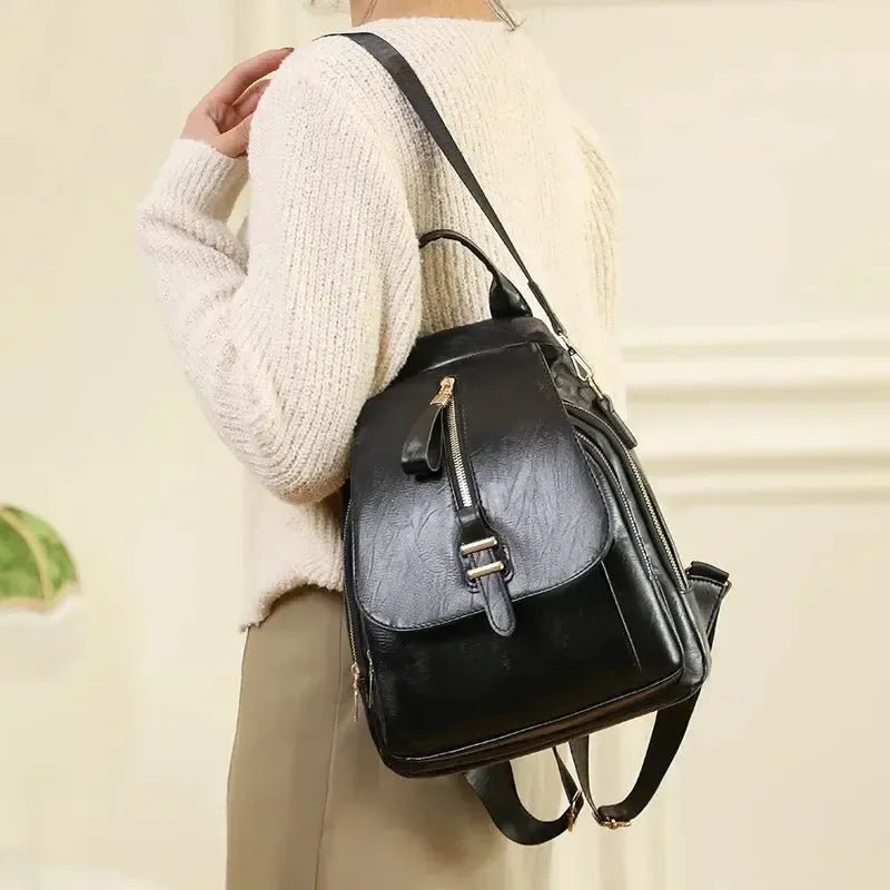 Sac à dos femme élégant cuir PU – Sac à dos