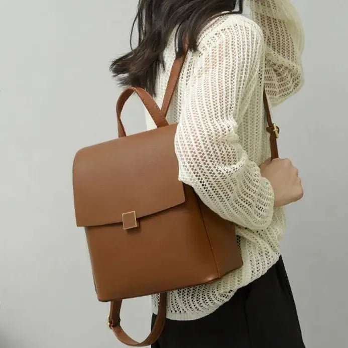 Sac à dos femme moderne microfibre – Sac à dos
