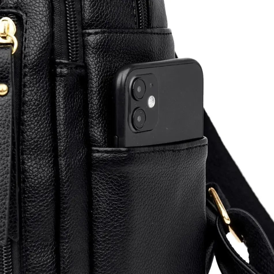 Sac à dos femme vintage chic – élégant, organisé et confortable au quotidien –