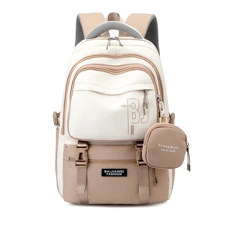 Sac à Dos Fille Tendance Beige – Sac à Dos Enfant