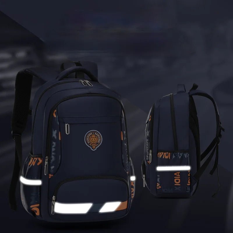 Sac à Dos Garçon Robuste Réfléchissant – Sac à Dos Orthopédique