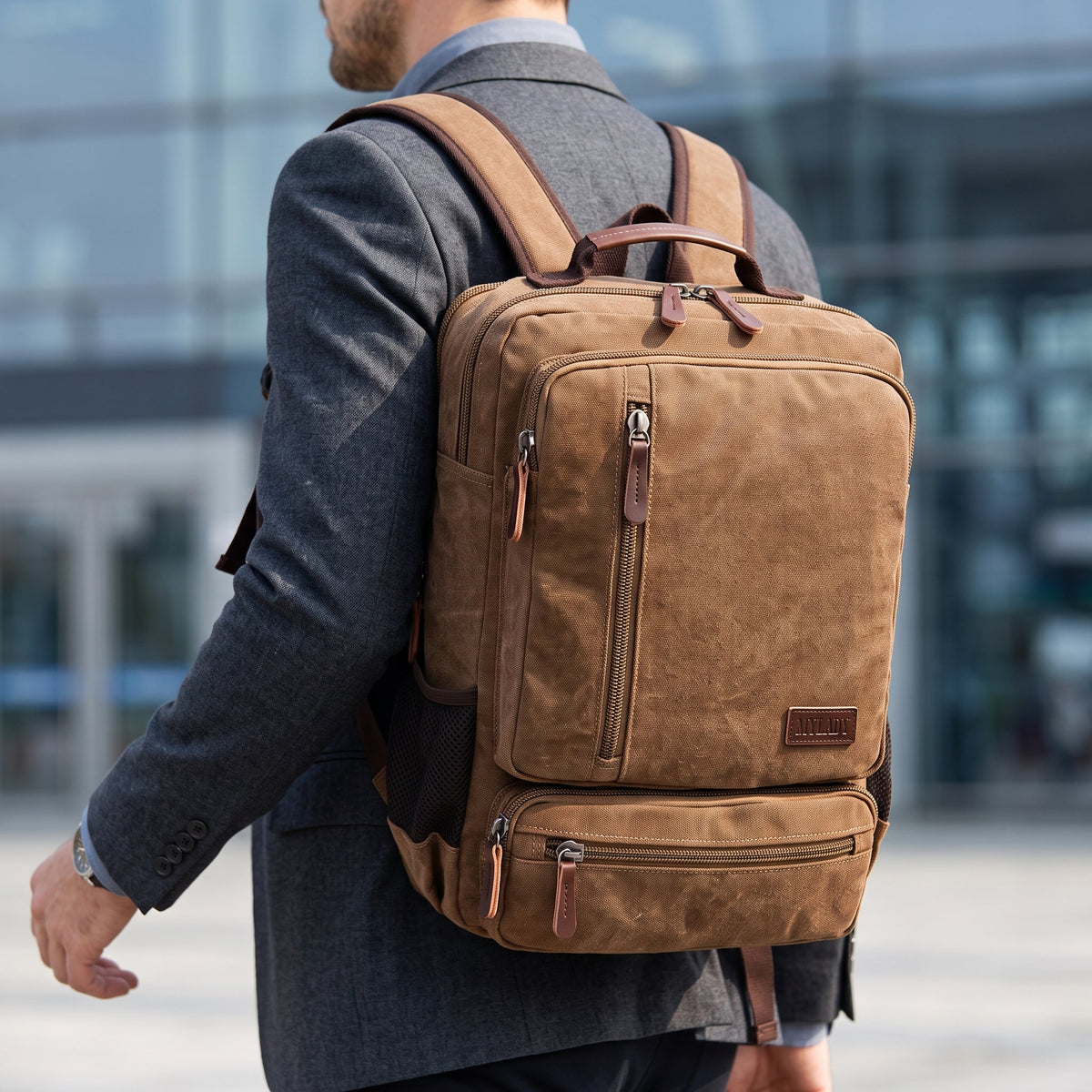 Sac à Dos Homme Vintage Ordi 16" –