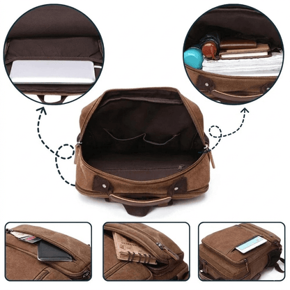 Sac à Dos Homme Vintage Ordi 16" –