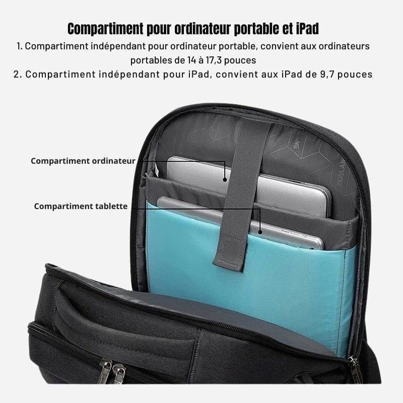 Sac à dos Ordinateur Étanche Professionnelle –