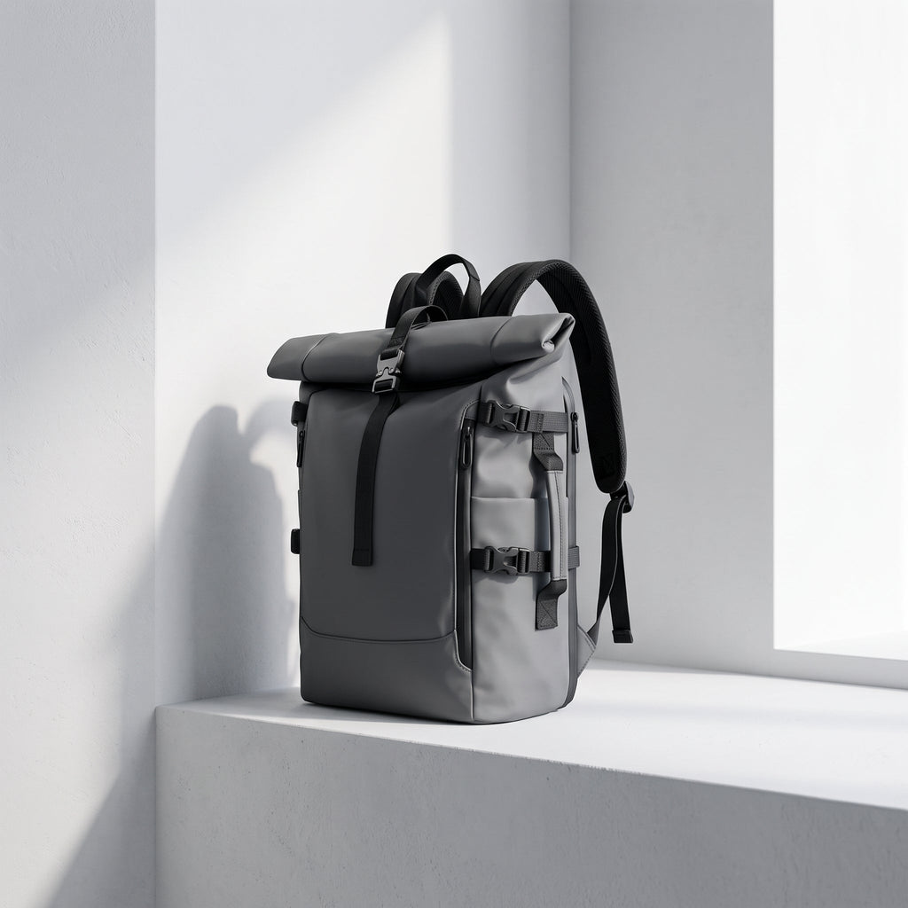 Sac à dos roll-top imperméable 20–35L –