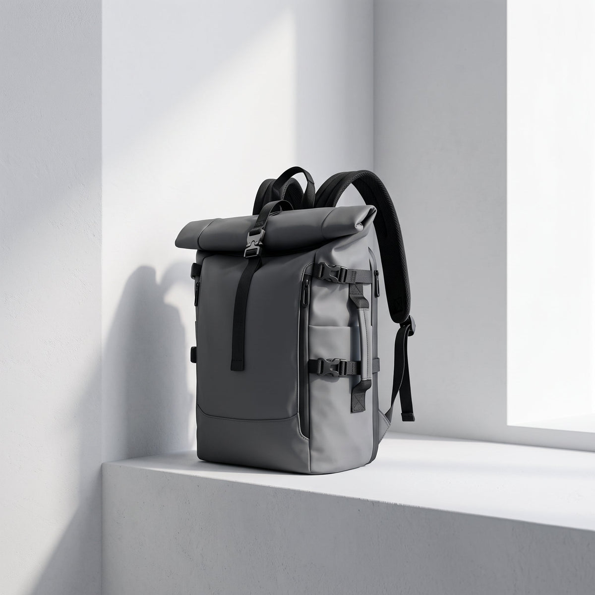 Sac à dos roll-top imperméable 20–35L –