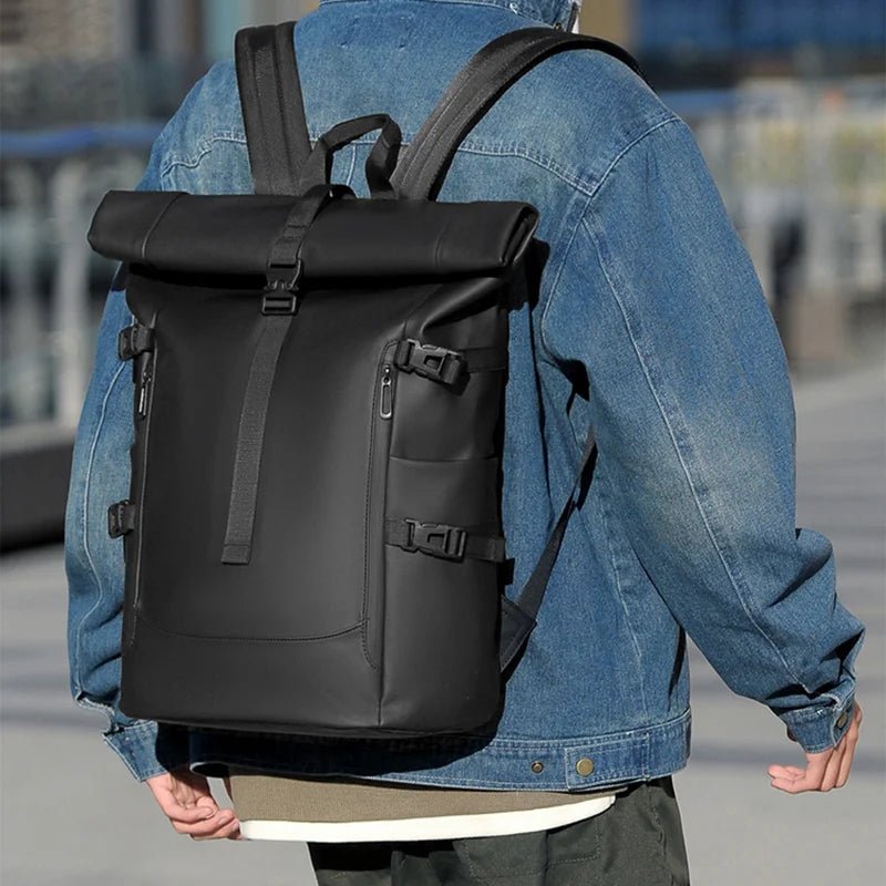 Sac à dos roll - top imperméable 20–35L –