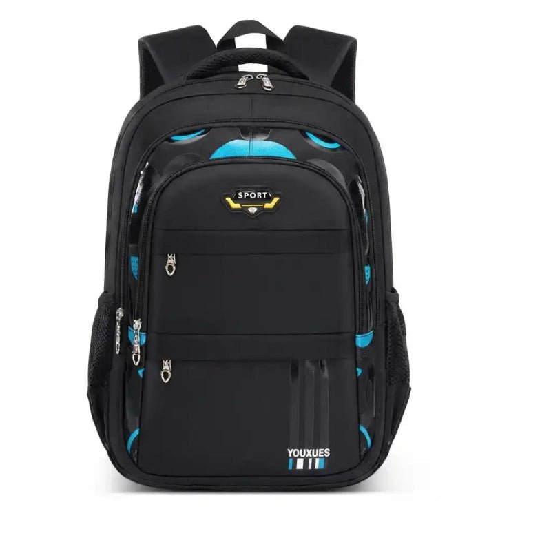 Sac à dos scolaire moderne – organisation claire et dos protégé –