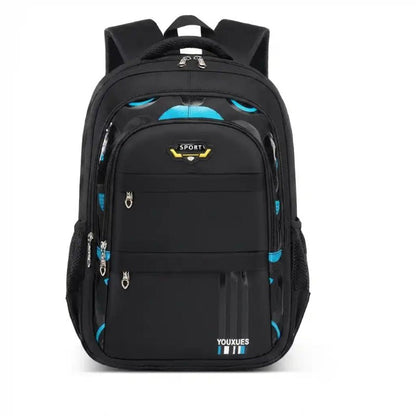 Sac à dos scolaire moderne – organisation claire et dos protégé –