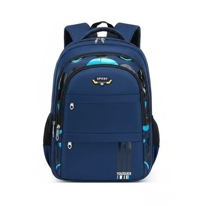 Sac à dos scolaire moderne – organisation claire et dos protégé –