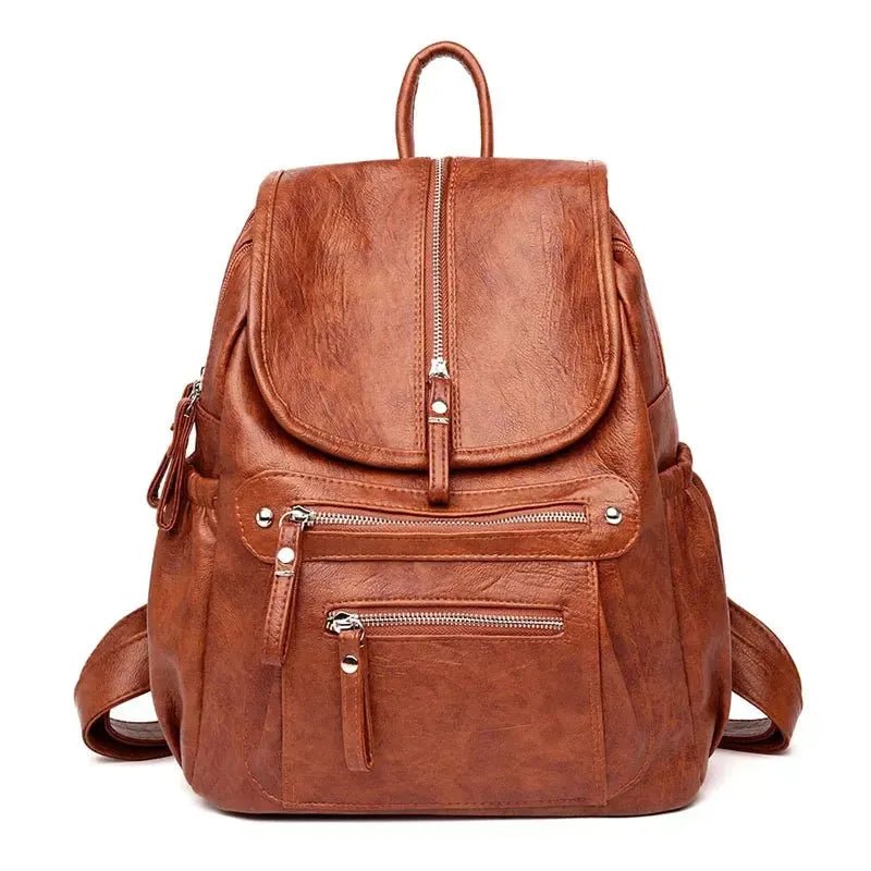 Sac à dos ville femme cuir vintage – Sac à dos