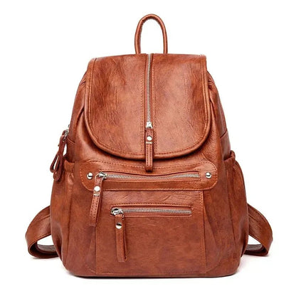 Sac à dos ville femme cuir vintage – Sac à dos