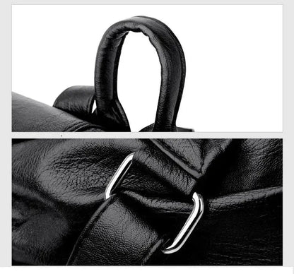 Sac à dos ville femme cuir vintage – Sac à dos
