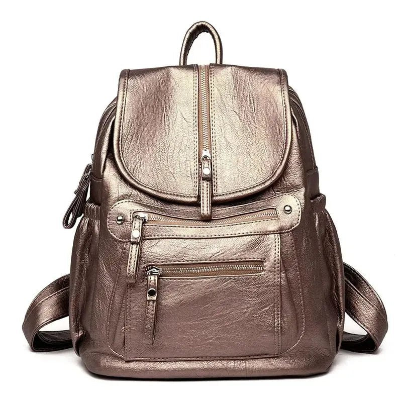 Sac à dos ville femme cuir vintage – Sac à dos
