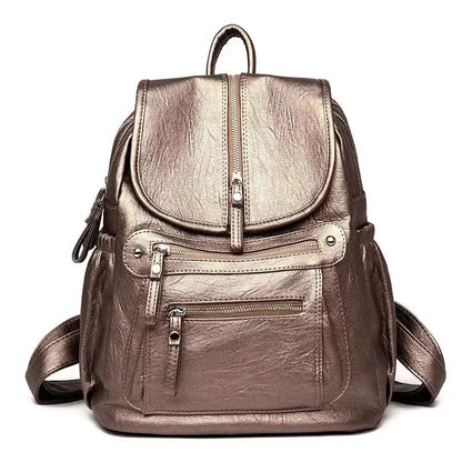 Sac à dos ville femme cuir vintage – Sac à dos