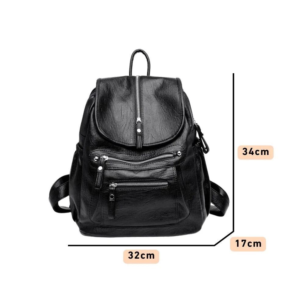 Sac à dos ville femme cuir vintage – Sac à dos