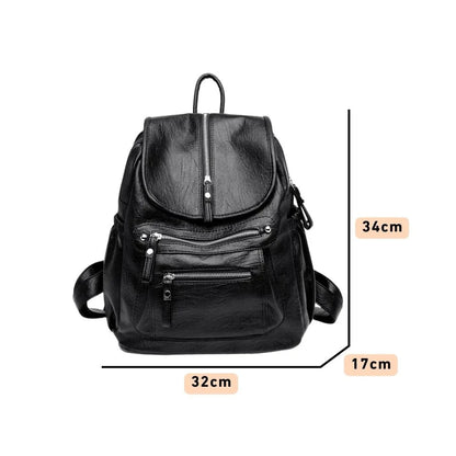 Sac à dos ville femme cuir vintage – Sac à dos