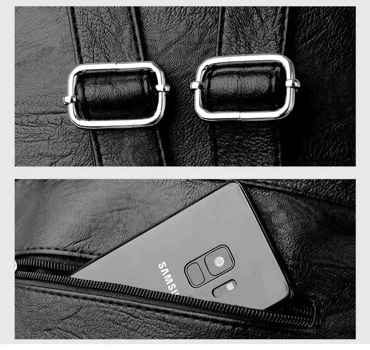 Sac à dos ville femme cuir vintage – Sac à dos