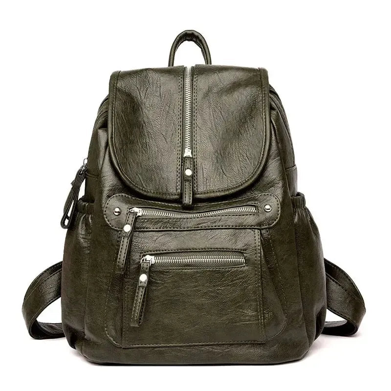 Sac à dos ville femme cuir vintage – Sac à dos