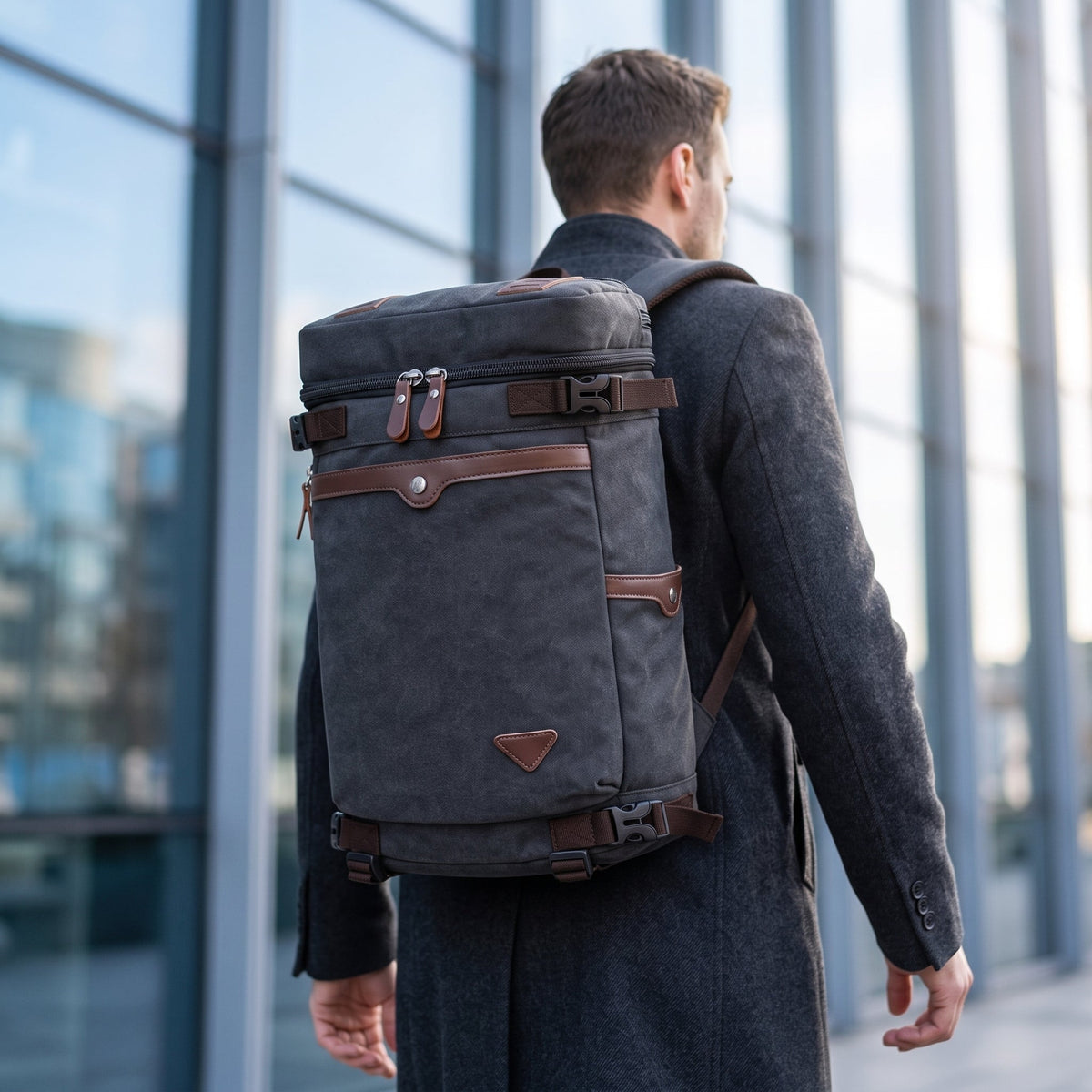 Sac à dos vintage toile résistante – Sac à dos