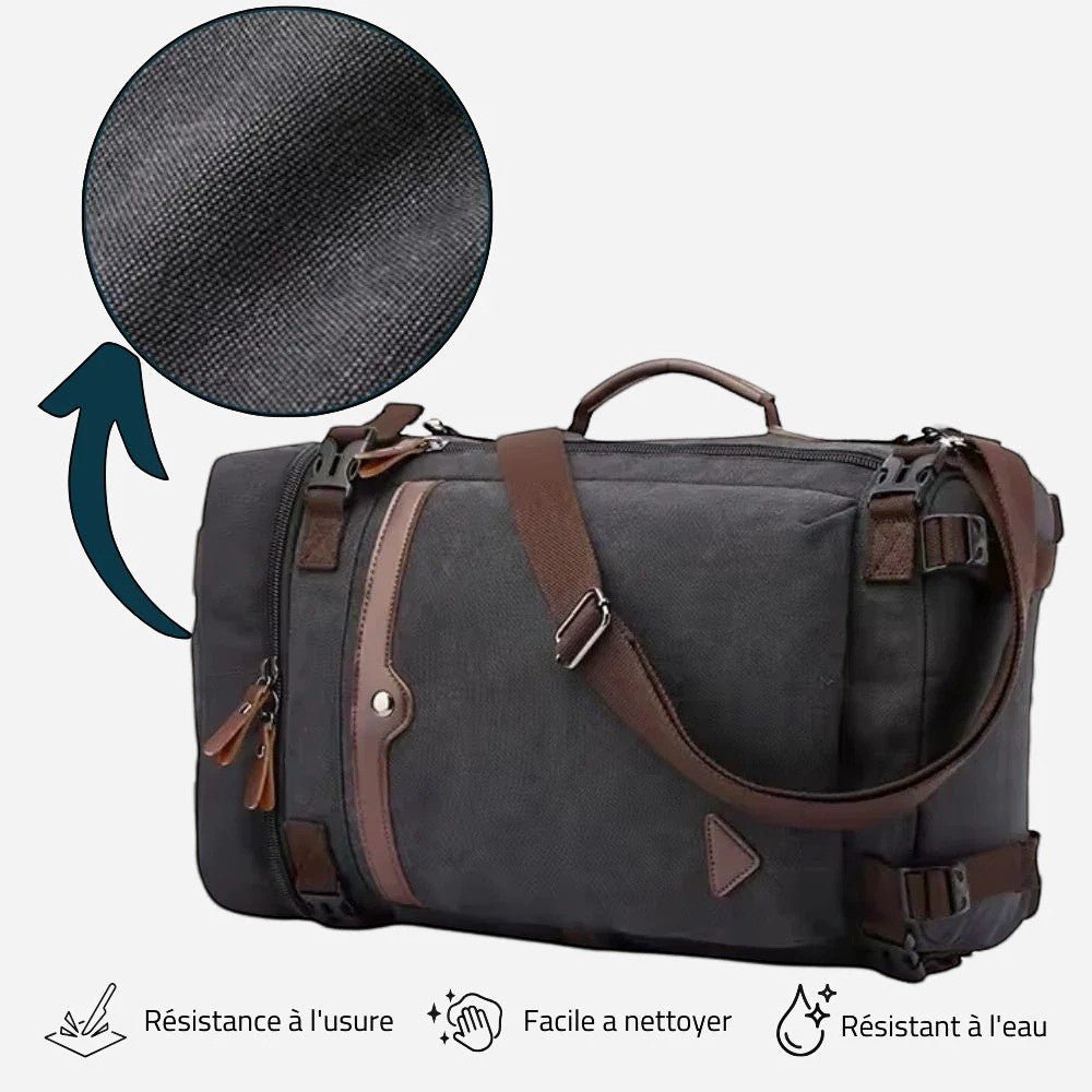 Sac à dos vintage toile résistante – Sac à dos