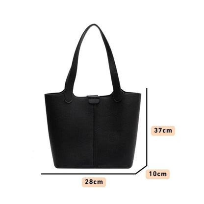 Sac cabas cuir souple bandoulière femme – Sac à main