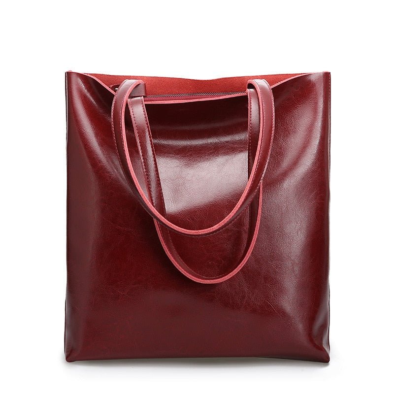 Sac cabas cuir vintage femme affaires – Sac à main