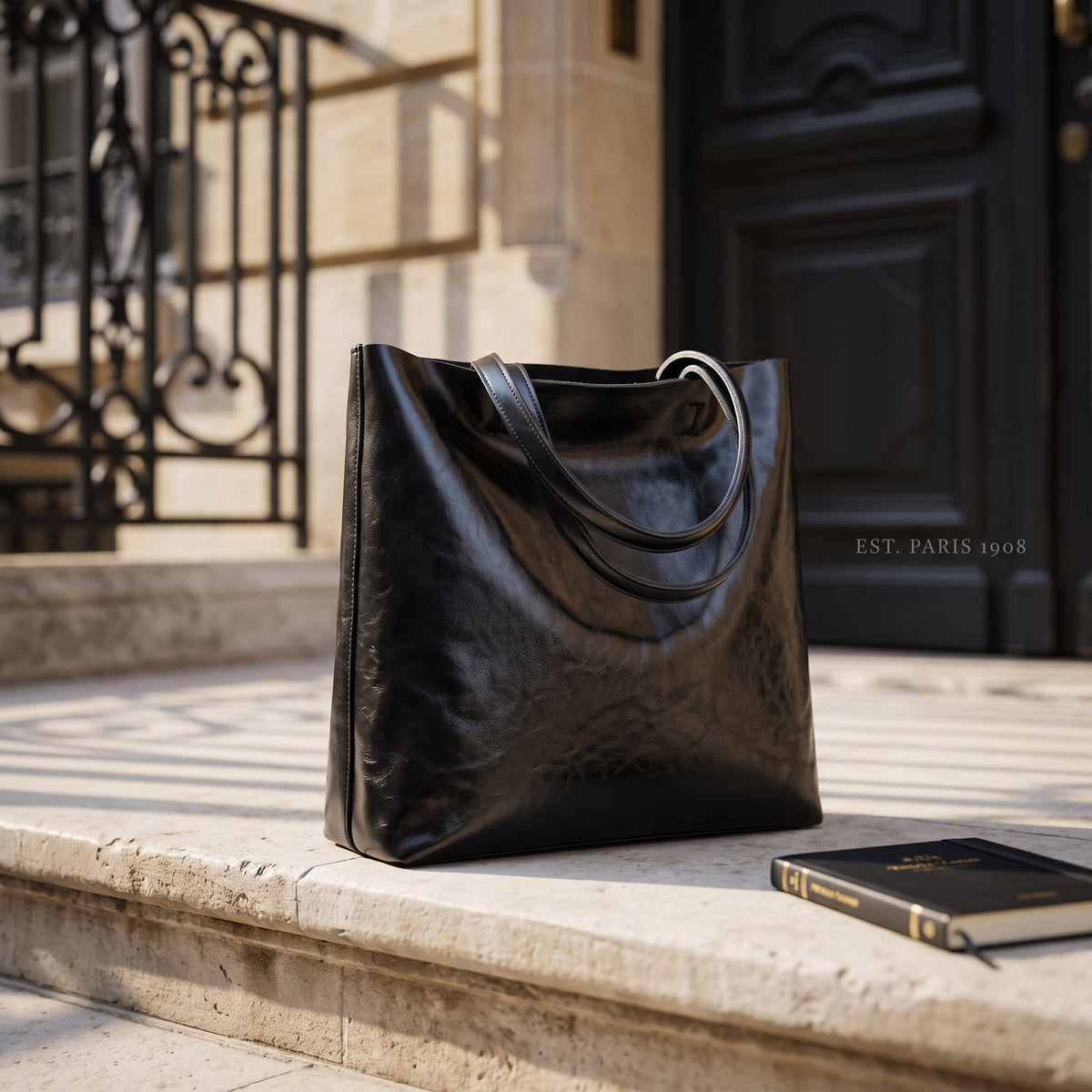 Sac cabas cuir vintage femme affaires – Sac à main