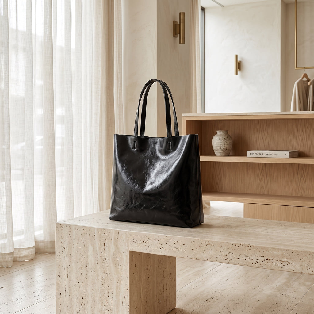 Sac cabas cuir vintage femme affaires – Sac à main