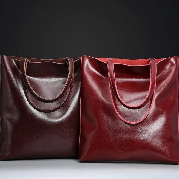 Sac cabas cuir vintage femme affaires – Sac à main