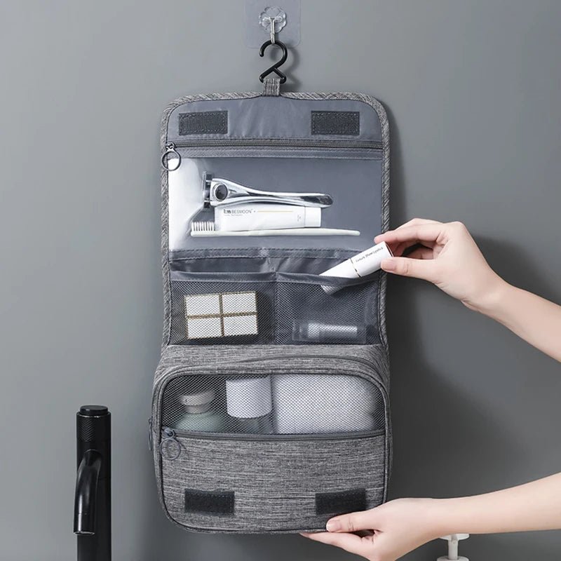 Trousse de Toilette Voyage Imperméable — Suspendue –