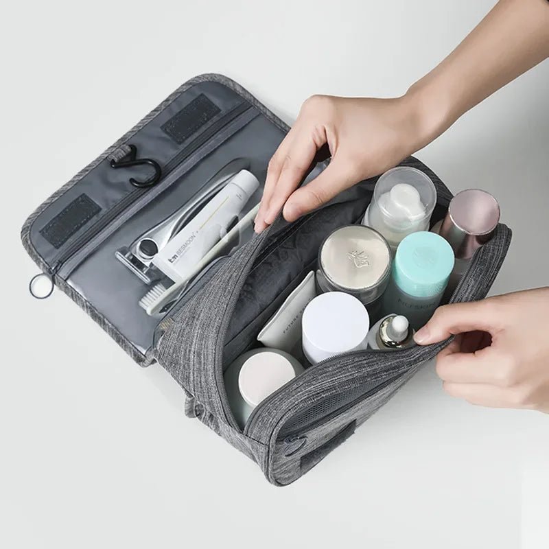 Trousse de Toilette Voyage Imperméable — Suspendue –