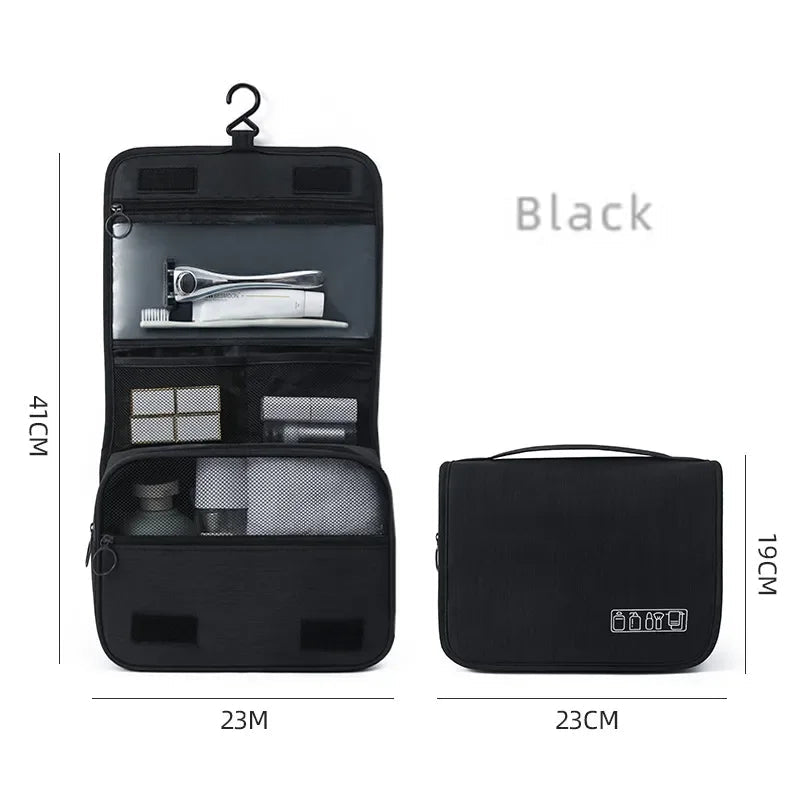 Trousse de Toilette Voyage Imperméable — Suspendue –