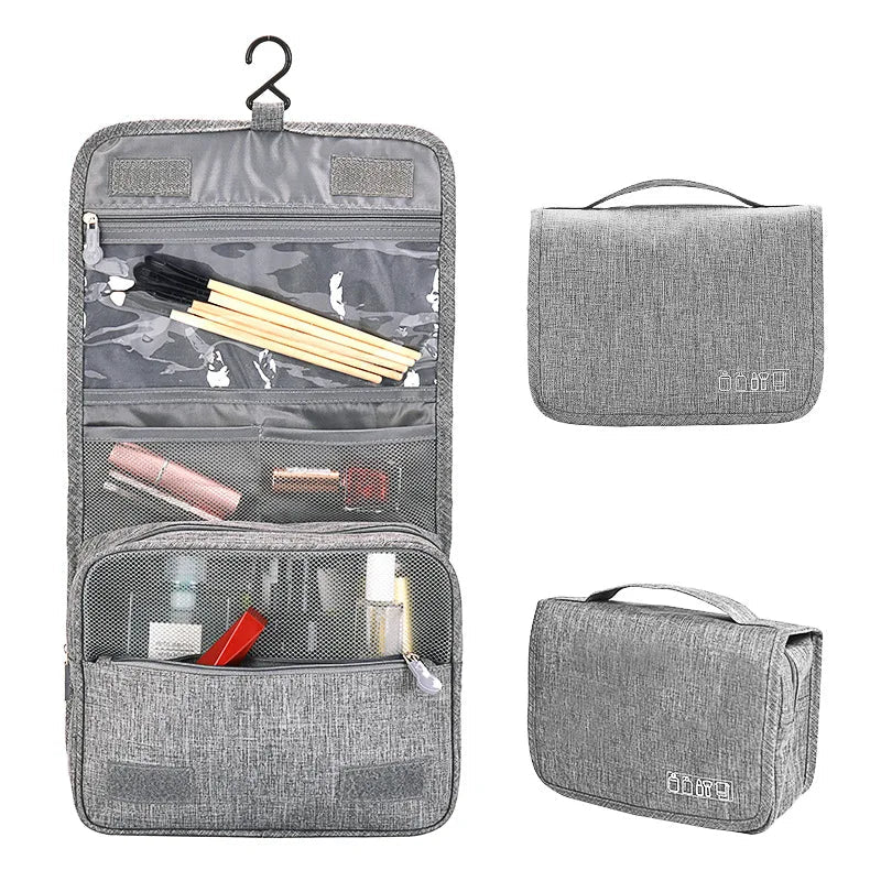 Trousse de Toilette Voyage Imperméable — Suspendue –